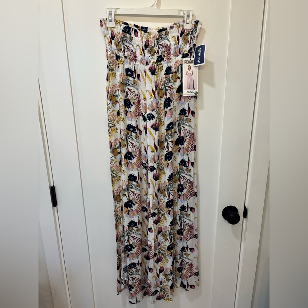 NWT-Rewash floral wide leg pants. Size XL